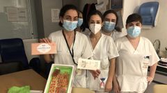 Los kits para alimentar el alma llegaron este lunes al personal del Marcide y del Naval
