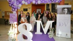Emprendedoras homenajeadas ayer en Cambados