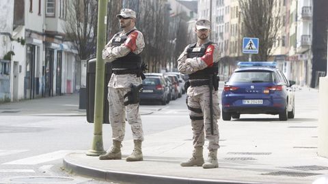 Imagen de archivo de las patrullas militares