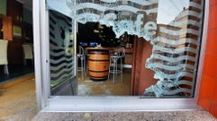 As� qued� el cristal del Galaxia 