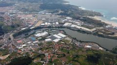 Imagen a�rea de archivo del pol�gono de Sab�n, en donde est�n asentadas m�s de un centenar de empresas.