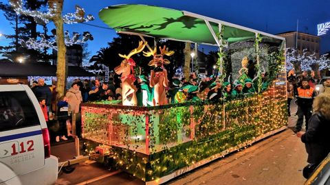 Cabalgata en Ferrol