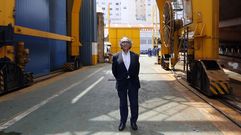 Mario Cardama, director del astillero, en una foto de archivo