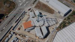 Imagen del centro de ciberseguridad de Galicia que se construye en la Tecn�pole 