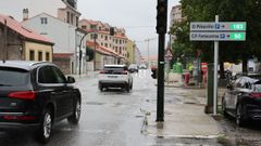 Los sem�foros todav�a no funcionaban al mediod�a de ayer