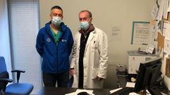 El coordinador de Hado Santiago, Ignacio Novo, se reuni� con el jefe de servicio de Rianxo, Germ�n Allut