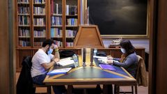 La biblioteca del C�rculo de las Artes reabri� en febrero.
