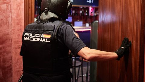 Un agente de la Policía Nacional, en una imagen de archivo.