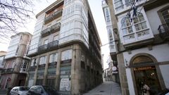Edificios de Ferrol Vello, uno de los barrios incluidos por el Concello en el bando de la IAE