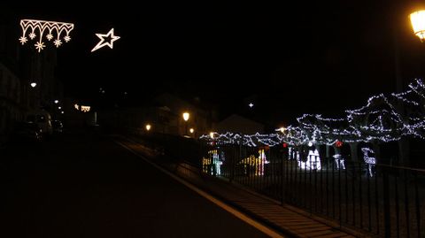 En Carballeda de Valdeorras hay un beln luminoso