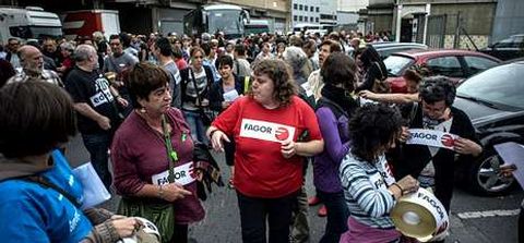 La plantilla de Fagor volver� a salir hoy a la calle para reclamar el mantenimiento del empleo.