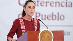 La presidenta de M�xico, Claudia Sheimbaum