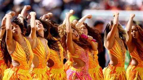 La actuaci�n de Shakira