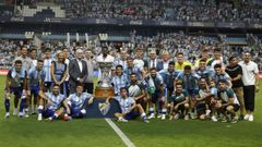 El Mlaga, tras conquistar en pretemporada el Trofeo Costa del Sol frente al Betis