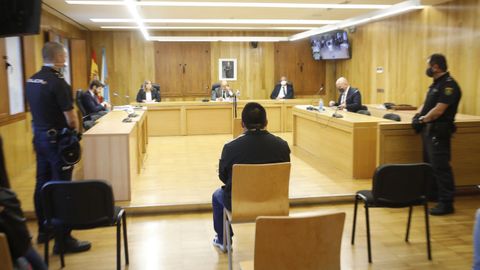El acusado fue detenido el 28 de agosto del año 2018 en un piso de Monforte