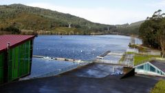 El embalse del Pontill�n de Castro, en Pontevedra, estaba este martes, al 100 % de su capacidad 