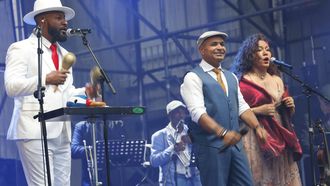 Estrellas del Buena Vista y M�s en su concierto en Ribadeo este domingo