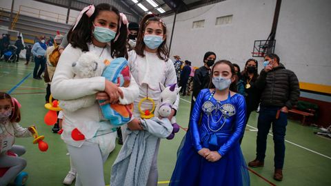 Concurso de disfraces en el carnaval de Outes.