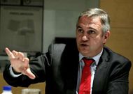 Astiazar�n, al igual que Javier Tebas, apuestan por el liderazgo del Madrid y del Barcelona.