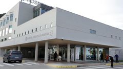 Foto de archivo del hospital comarcal, en Burela