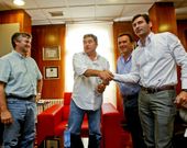 A la reunión asistieron representantes de los gobiernos de Pontevedra, Poio y Sanxenxo . 