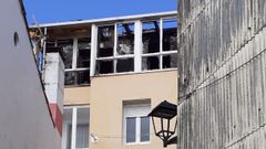 El fuego destroz� la galer�a, en la �ltima planta del edificio