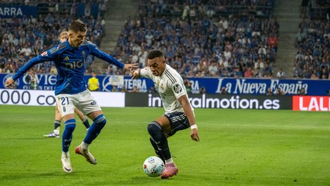 Las mejores im�genes del Real Oviedo ante el Real Madrid