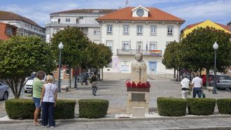 Casa do Concello de Camari�as, en imagen de archivo