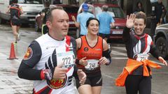 A mal tiempo, mucha zapatilla en Monforte