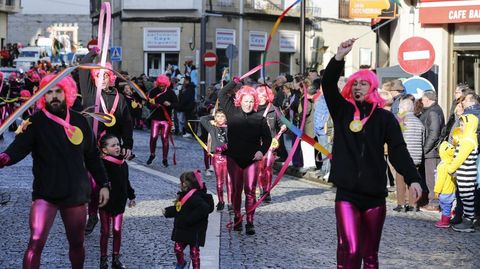 Desfile de entroido en Celanova