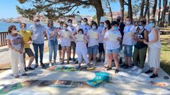 Los participantes de la actividad impulsada por Amicos recibieron un diploma
