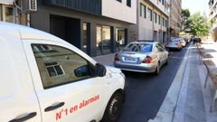 Atascos de tr�fico, esta semana en Pontevedra, por obras de fresado y asfaltado de varias calles 