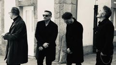 Viuda G�mez e Hijos en una imagen actual. De izquierda a derecha: Beni Gonz�lez- Danz (bajo), Jorge Fern�ndez (voz y guitarra), Carlos Clerins (guitarra) y �scar Caram�s (bater�a)