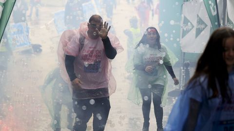 Novena edici�n de la carrera ENKI en A Coru�a con �xito de participaci�n