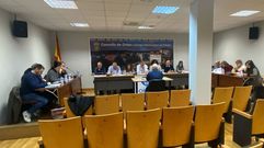 La corporación de Ordes, en un pleno anterior este año