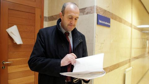 Albino Vzquez Aldrey, exconcejal de Trfico Seguridade Cidad durante el ltimo mandato del PP en Santiago