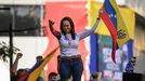 En imgenes: mxima tensin en Venezuela ante la investidura de Maduro