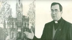 El p�rroco Garc�a Gondar, en una imagen de archivo, a�os atr�s