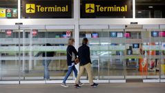 Imagen de archivos de pasajeros en Alvedro