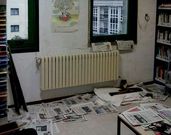 Las filtraciones en la biblioteca comenzaron hace una semana.