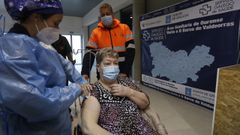 Vacunaci�n de personas dependientes en Expourense