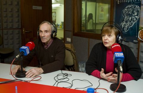Manuel D�az y �ngeles Pita participaron en el programa �Voces de Ferrol� de Radio Voz. 