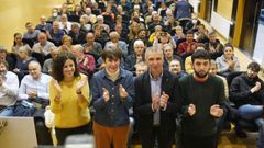 Ana Pont�n, en su visita a Ourense