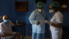 Visita a la residencia Monte Barrio, en Ris