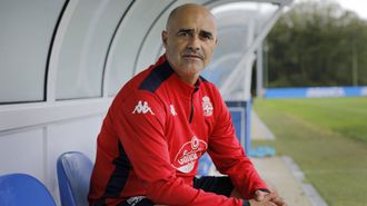 &Oacute;scar Gilsanz posa para La Voz durante su etapa en el Deportivo.