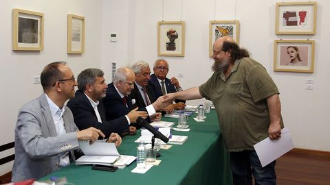 ENTREGA DE LOS PREMIOS ATLANTE EN EL MUSEO DEL GRAVADO DE ARTES E INAUGURACION DE LA EXPOSICION DE TODOS LOS PREMIADOS DE LOS ULTIMOS 10 AOS