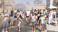 La ola de calor en Europa, en im�genes