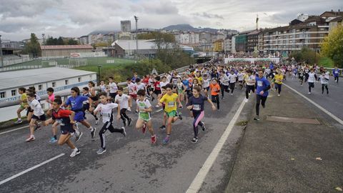 Carrera de San Martiño en Ourense.