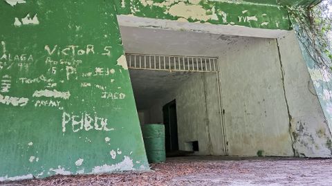 Isla de Tambo. Bunker del polvorn