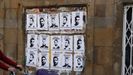 Carteles de La Manada en Pontevedra